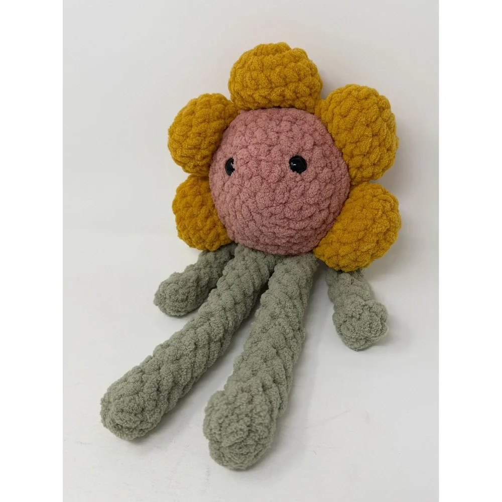 Handmade Crochet Sunflower Plush 14
